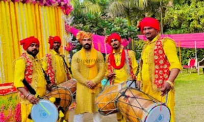 Raj Dhol  Punjabi Dhol Player